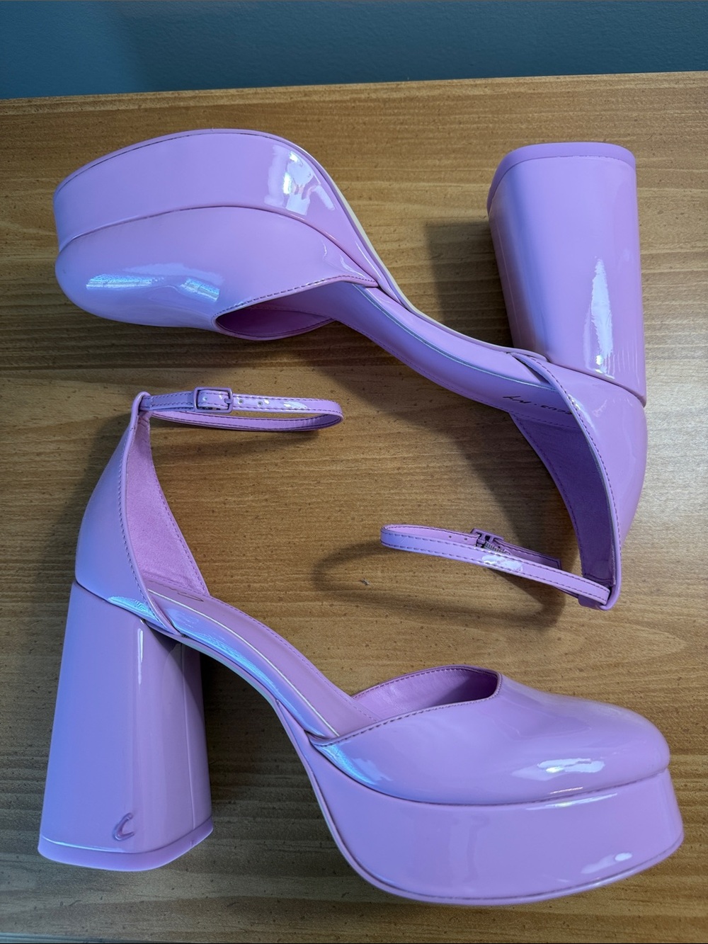 Circus by Sam Edelman Orchid Patent Platform Block Heels
